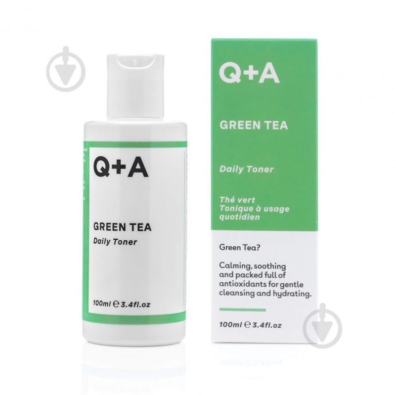 Тонер для лица Q+A с зелёным чаем Green Tea Daily Toner 100 мл 1 шт. - фото 1