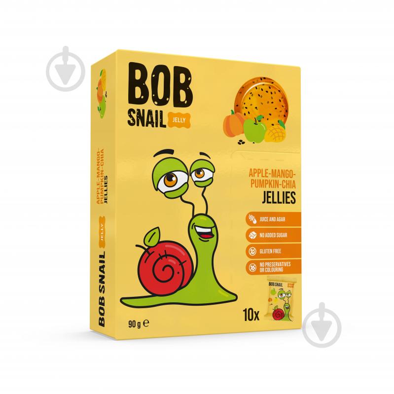 Мармелад Bob Snail Манго-Тыква-Чиа 90 г - фото 1