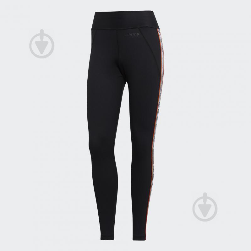 Лосины Adidas W BB TIGHT FARM EI0793 р.M черный - фото 1