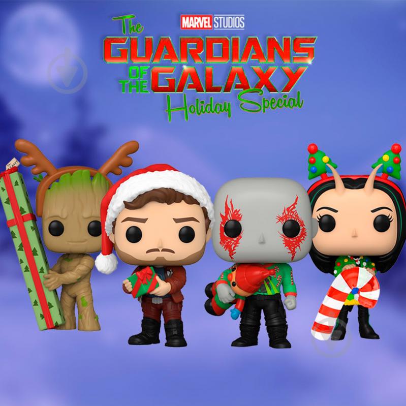 Фигурка Funko Pop! серии «Стражи галактики: Holiday Special» Грут 64332 - фото 4