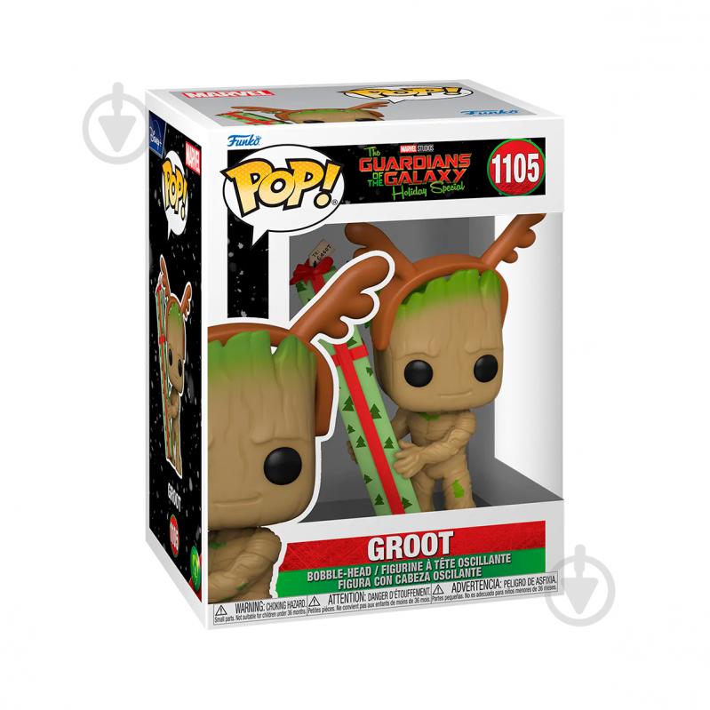 Фигурка Funko Pop! серии «Стражи галактики: Holiday Special» Грут 64332 - фото 2