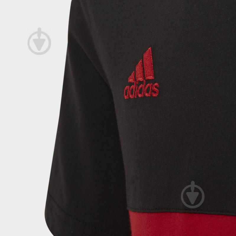 Футболка Adidas MUFC KIDS GRTEE EI6361 черный - фото 6