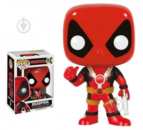 Фігурка Funko POP! Bobble Marvel Deadpool Thumb Up 7487 (FUN982) - фото 1