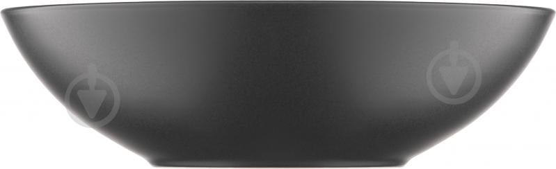 Тарілка супова Ardesto Bolzano 630 мл 18 см чорно-зелена AR2918BM - фото 5