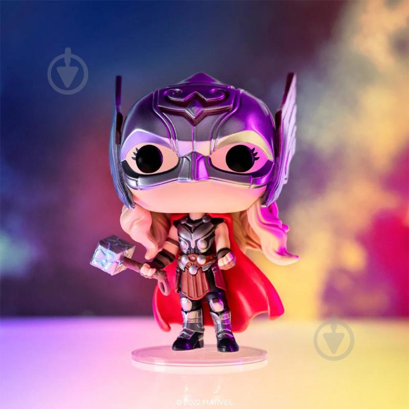 Фігурка Funko Pop! серії «Тор: Любов і Грім» Могутній Тор 62422 - фото 4