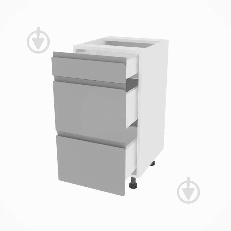 Тумба нижня Влада ( Н 40 Ш FAVORIT) сірий оксамит/білий - фото 2 Тумба нижня Влада ( Н 40 Ш FAVORIT) сірий оксамит/білий - фото 2