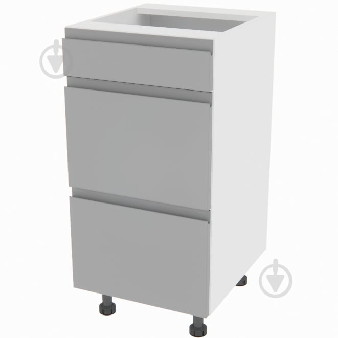 Тумба нижня Влада ( Н 40 Ш FAVORIT) сірий оксамит/білий - фото 1 Тумба нижня Влада ( Н 40 Ш FAVORIT) сірий оксамит/білий - фото 1