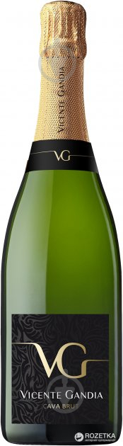 Вино ігристе Vicente Gandia Cava brut біле брют 0,75 л - фото 1