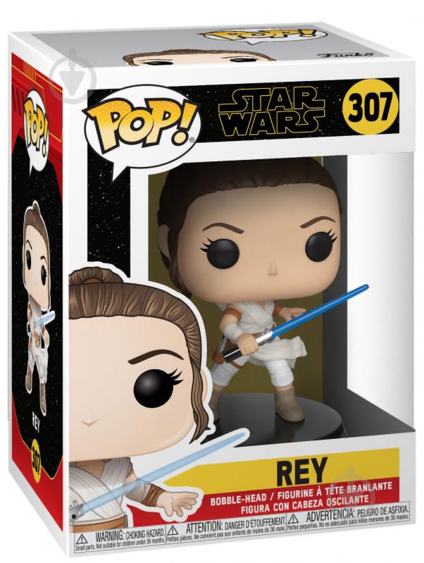 Фигурка Funko POP! Bobble Star Wars Ep 9 Rey (FUN254912) - фото 2