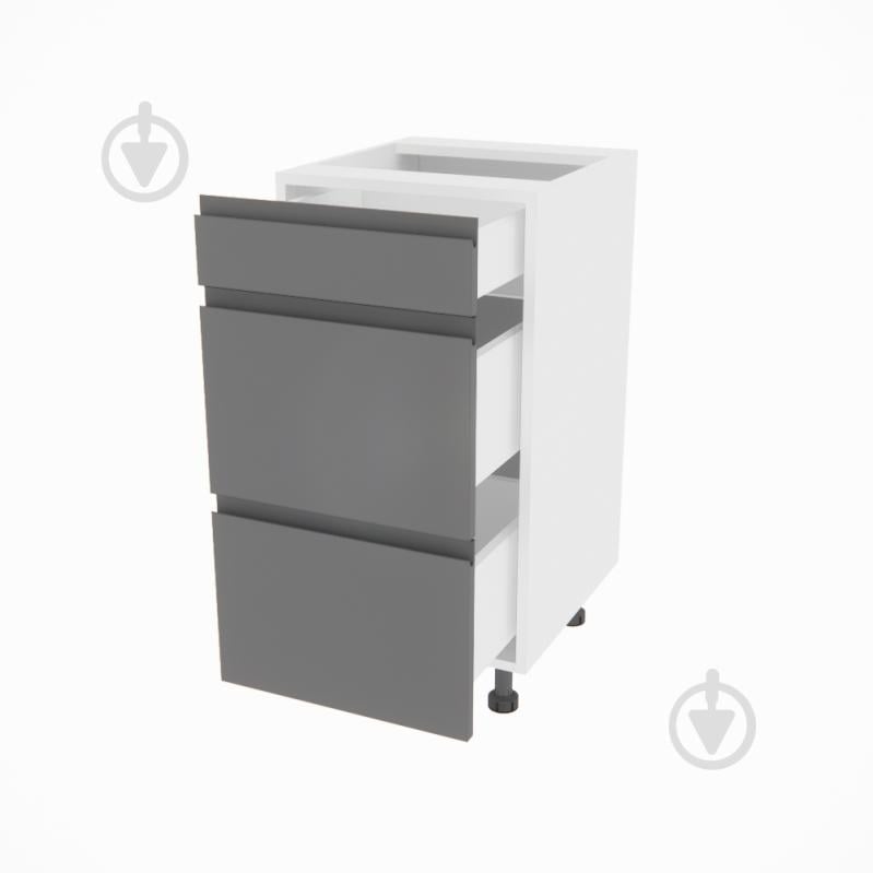 Тумба нижня Влада ( Н 40 Ш FAVORIT) графіт/білий - фото 2 Тумба нижня Влада ( Н 40 Ш FAVORIT) графіт/білий - фото 2