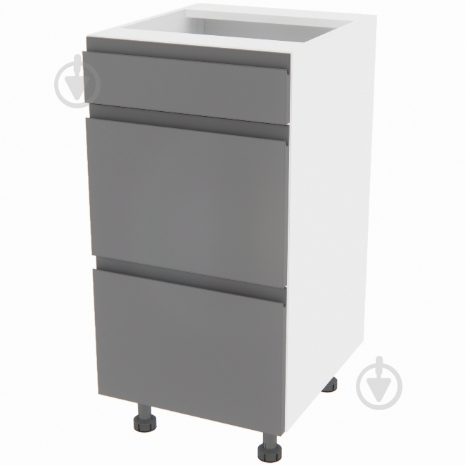 Тумба нижня Влада ( Н 40 Ш FAVORIT) графіт/білий - фото 1 Тумба нижня Влада ( Н 40 Ш FAVORIT) графіт/білий - фото 1