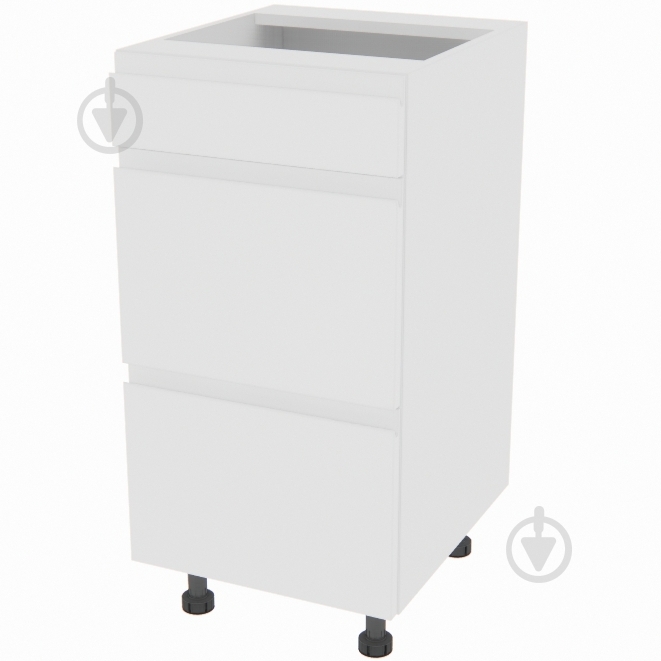 Тумба нижня Влада ( Н 40 Ш FAVORIT) білий шовк/білий - фото 1 Тумба нижня Влада ( Н 40 Ш FAVORIT) білий шовк/білий - фото 1