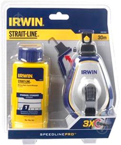 Шнур розмічувальний Irwin 10507682 SPEEDLINE PRO+фарбник синій - фото 8