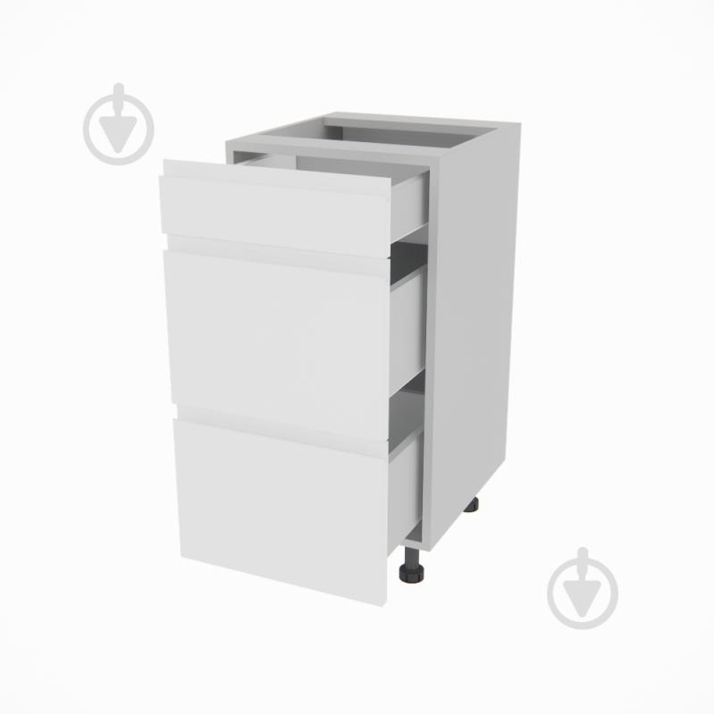 Тумба нижняя Влада ( Н 40 Ш FAVORIT) белый шелк/пепельный - фото 2 Тумба нижняя Влада ( Н 40 Ш FAVORIT) белый шелк/пепельный - фото 2