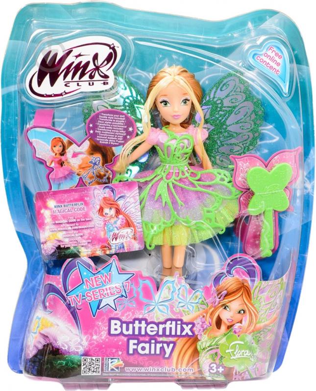 Лялька WinX Butterflix Флора 27 см IW01131402 - фото 3