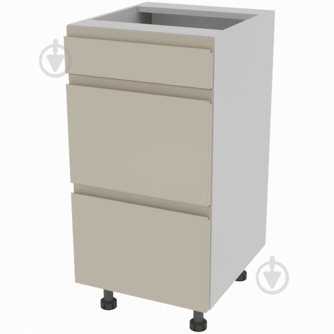 Тумба нижняя Влада ( Н 40 Ш FAVORIT) айвори/пепельный - фото 1 Тумба нижняя Влада ( Н 40 Ш FAVORIT) айвори/пепельный - фото 1