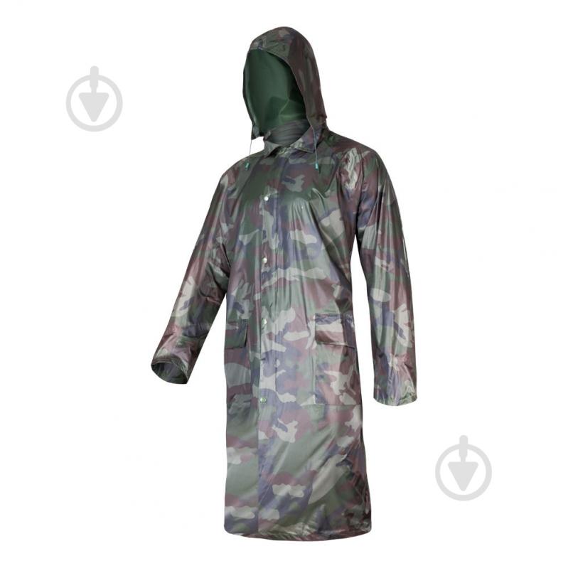 Плащ-дождевик Lahti Pro Плащ дождевик с капюшоном длинный р.XL, 176-182см, объем груди 108-112см (камуфляж) LAHTI PRO р. XL рост 5-6 L4170404 зеленый/коричневый - фото 1 Плащ-дождевик Lahti Pro Плащ дождевик с капюшоном длинный р.XL, 176-182см, объем груди 108-112см (камуфляж) LAHTI PRO р. XL рост 5-6 L4170404 зеленый/коричневый - фото 1