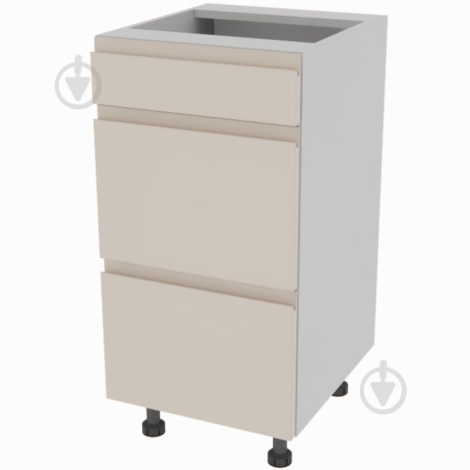 Тумба нижняя Влада ( Н 40 Ш FAVORIT) пломбир/пепельный - фото 1 Тумба нижняя Влада ( Н 40 Ш FAVORIT) пломбир/пепельный - фото 1