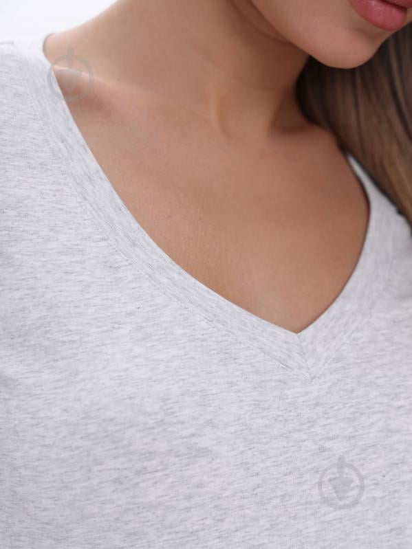 Футболка German Volf с V-вырезом р. XS серый меланж (25001) - фото 3