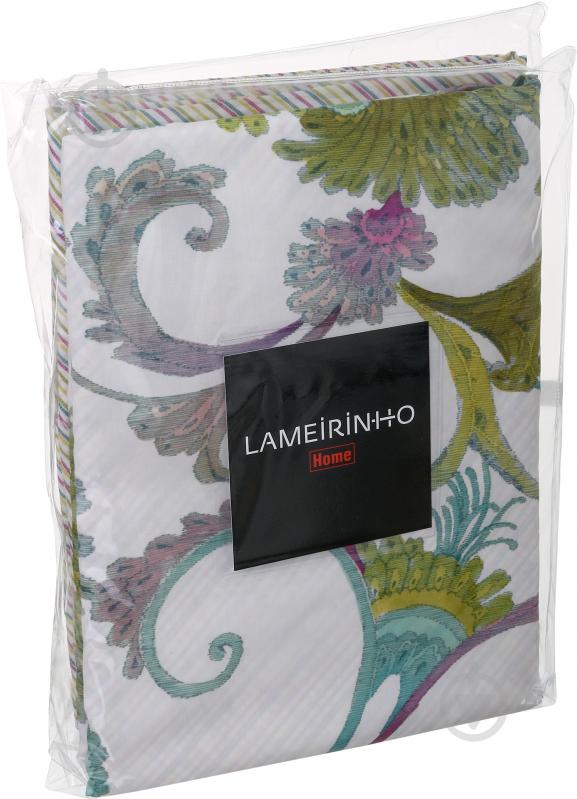 Комплект постельного белья Spring 2,0 зелено-серый Lameirinho - фото 6