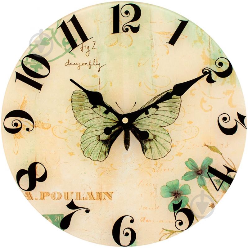 Часы настенные Бабочка BG1204 - фото 1