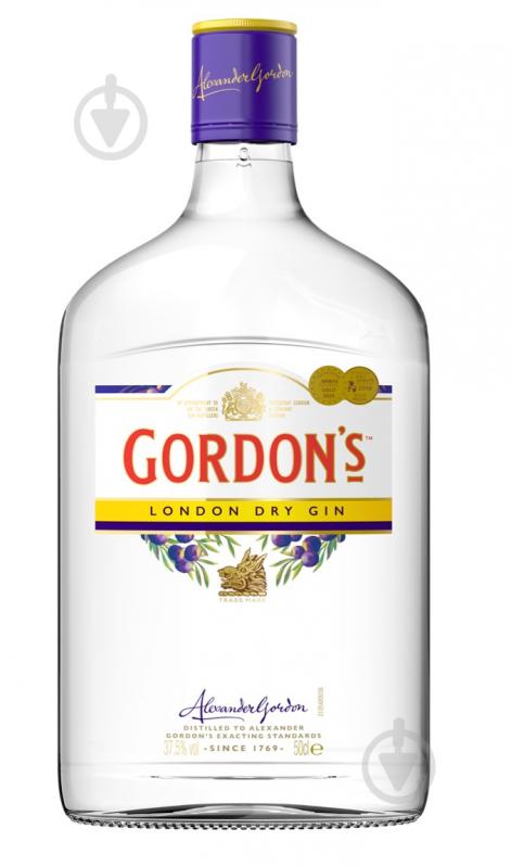 Джин Gordon’s Джин Gordon’s (37,5%) 0,5 л 0,5 л - фото 1