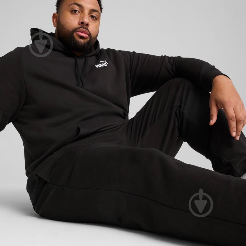 Штани Puma ESS No. 1 Logo Sweatpants FL op 68261001 р. M чорний - фото 3 Штани Puma ESS No. 1 Logo Sweatpants FL op 68261001 р. M чорний - фото 3