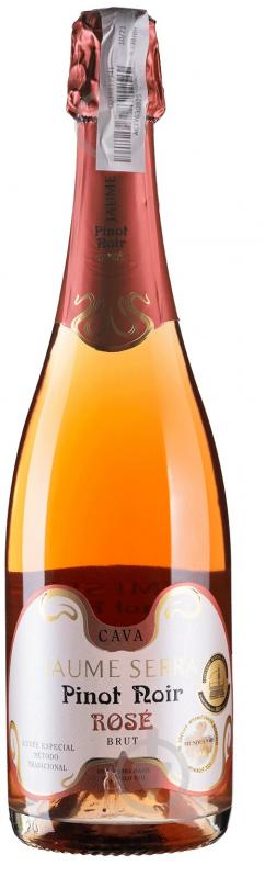 Вино игристое Jaume Serra Cava Pinot Noir Rose брют розовый 0,75 л - фото 1