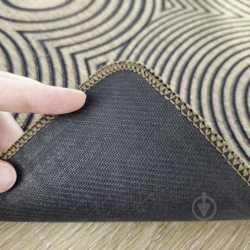 Коврик Dariana Лен Круг 60x90 см - фото 3