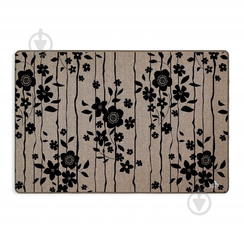 Коврик Dariana Лен Цветок 45x75 см - фото 1