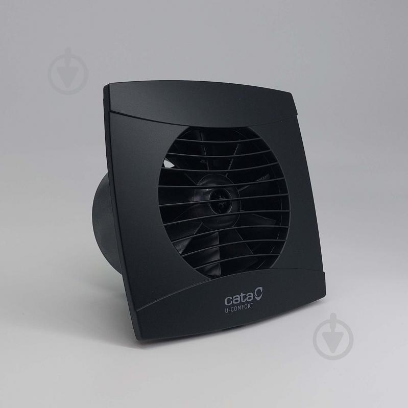 Вытяжной вентилятор Cata UC-12 TIMER Black 01302000 - фото 5