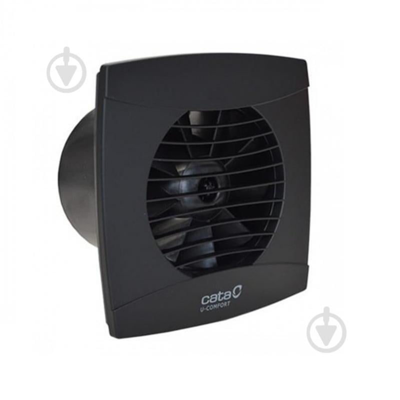 Вытяжной вентилятор Cata UC-12 TIMER Black 01302000 - фото 2