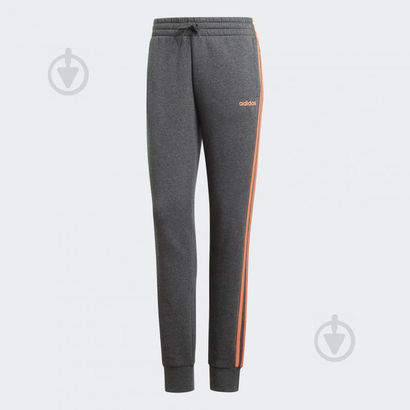 Брюки Adidas W E 3S PANT FL EK5590 р. S темно-серый - фото 1