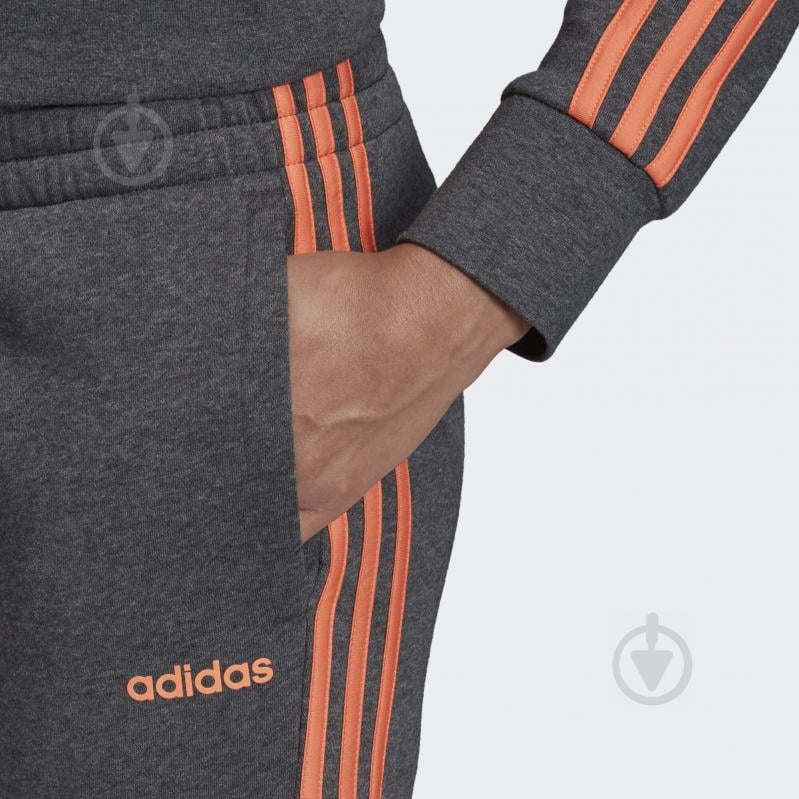 Штани Adidas W E 3S PANT FL EK5590 р. M темно-сірий - фото 8