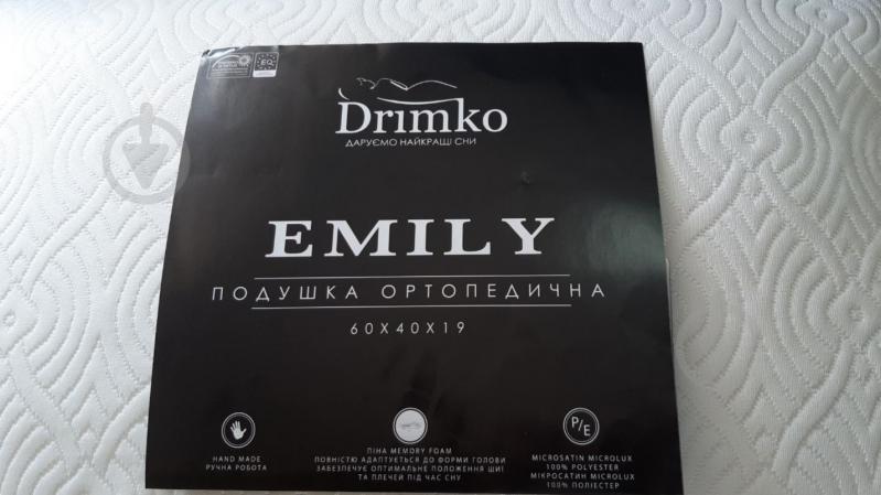 Подушка ортопедична 60x40x19 см Amily ДрімКО - фото 2