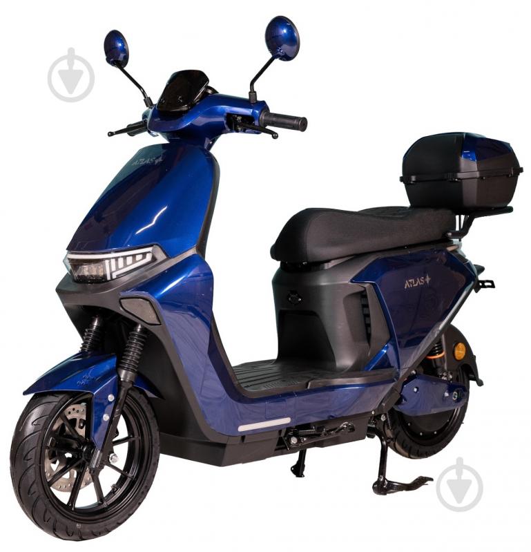 Электроскутер ATLAS Shark 2 Box 2000W Cyan Blue - фото 1