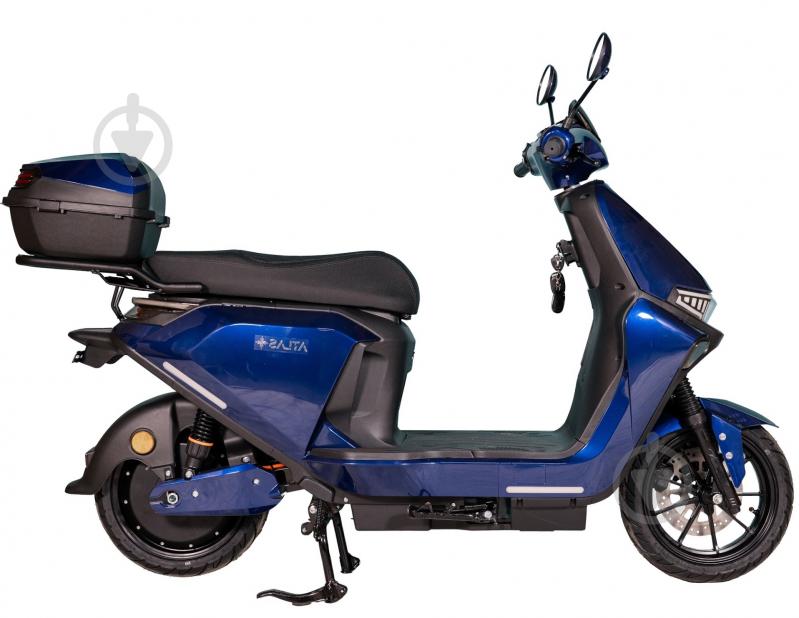 Электроскутер ATLAS Shark 2 Box 2000W Cyan Blue - фото 3