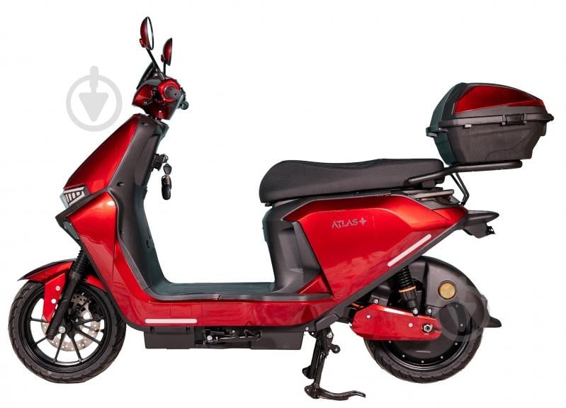 Электроскутер ATLAS Shark 2 Box 2000W Red - фото 4