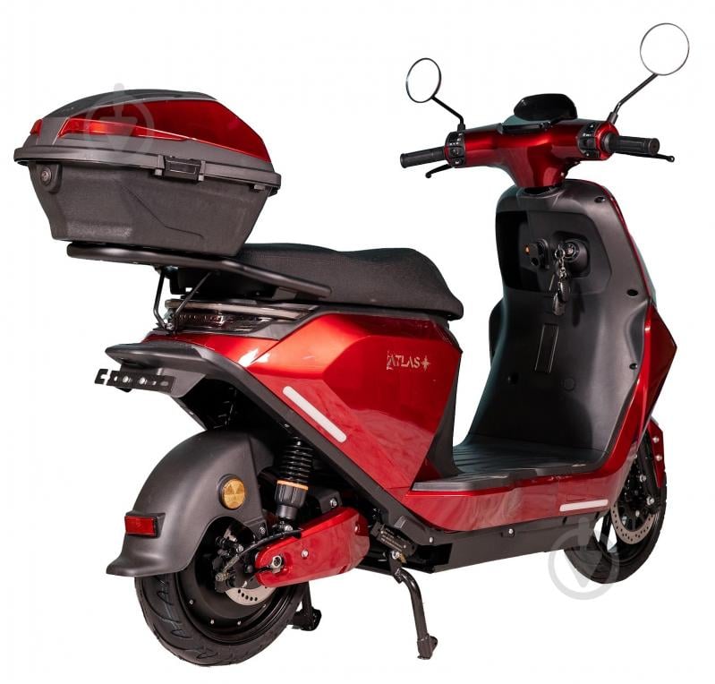 Электроскутер ATLAS Shark 2 Box 2000W Red - фото 2