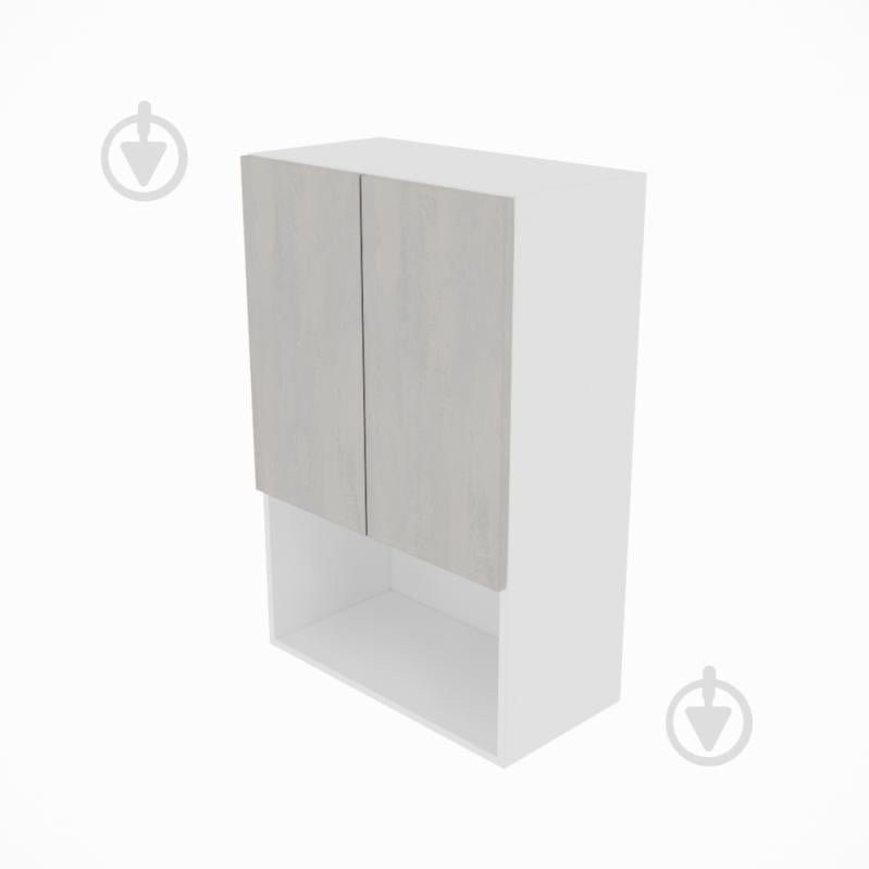 Шкаф верхний Софи (В 60 2Д п/микровол. (920)) шелковый камень/белый Світ Меблів - фото 1 Шкаф верхний Софи (В 60 2Д п/микровол. (920)) шелковый камень/белый Світ Меблів - фото 1