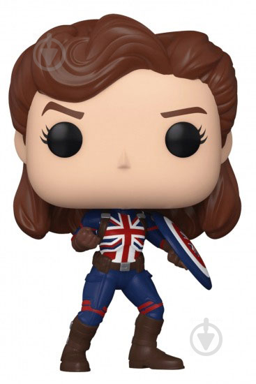 Фігурка Funko POP! Bobble Marvel What If Captain Carter (FUN25491102) - фото 1