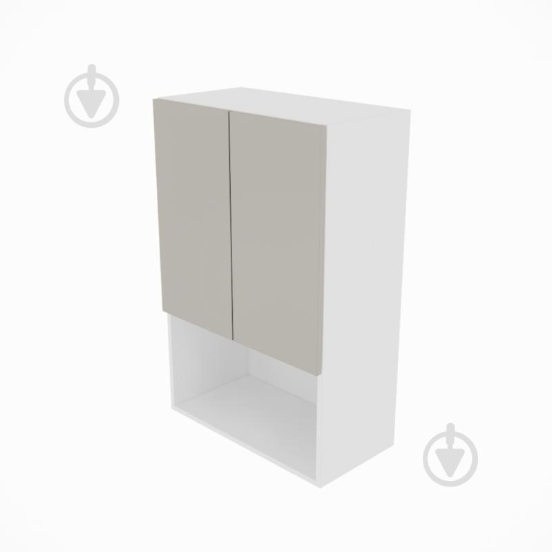 Шкаф верхний Софи (В 60 2Д п/микровол. (920)) кашемир/белый Світ Меблів - фото 1 Шкаф верхний Софи (В 60 2Д п/микровол. (920)) кашемир/белый Світ Меблів - фото 1