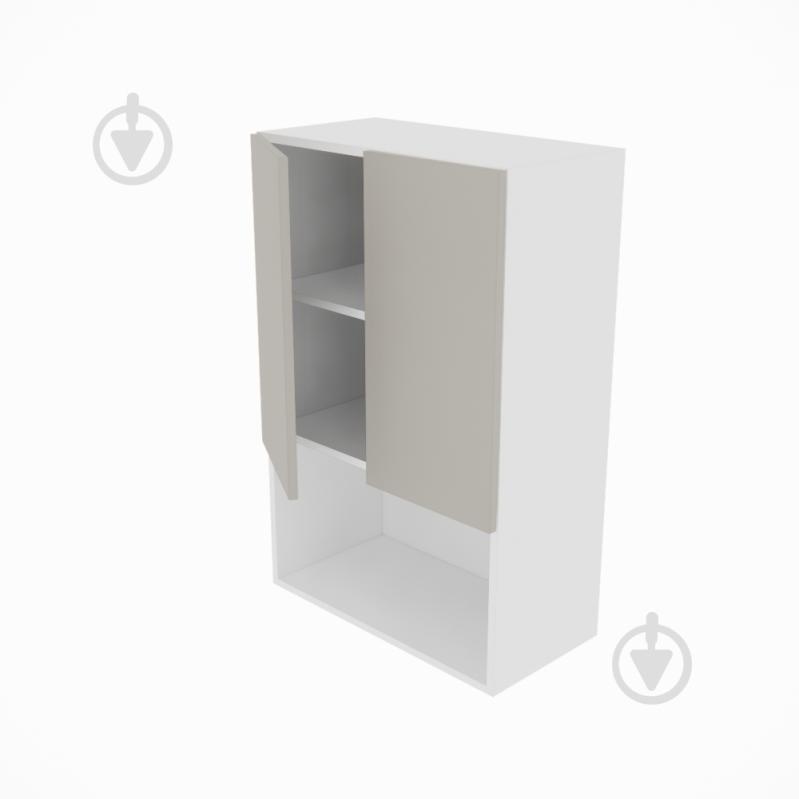 Шкаф верхний Софи (В 60 2Д п/микровол. (920)) кашемир/белый Світ Меблів - фото 2 Шкаф верхний Софи (В 60 2Д п/микровол. (920)) кашемир/белый Світ Меблів - фото 2