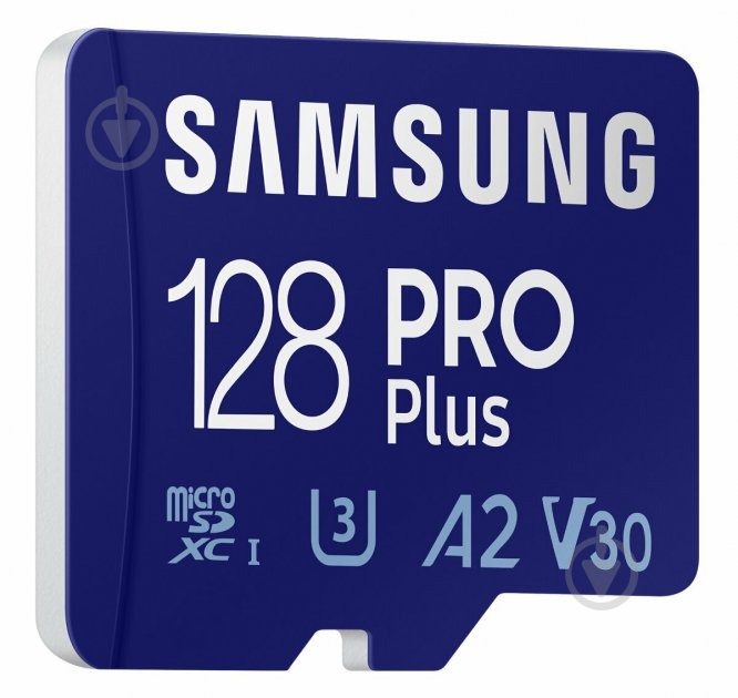 Карта памяти Samsung microSDXC 128 ГБ UHS-I Class 3 (U3) (MB-MD128KB/WW ) PRO+ - фото 2