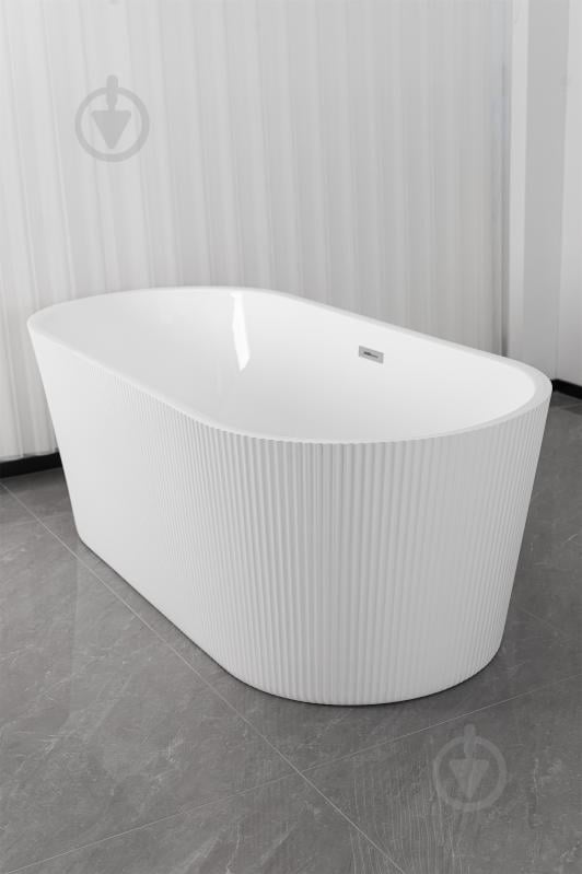 Ванна акрилова EGO WAVE окремостояча MS-03 білий 170х75 см - фото 3 Ванна акрилова EGO WAVE окремостояча MS-03 білий 170х75 см - фото 3