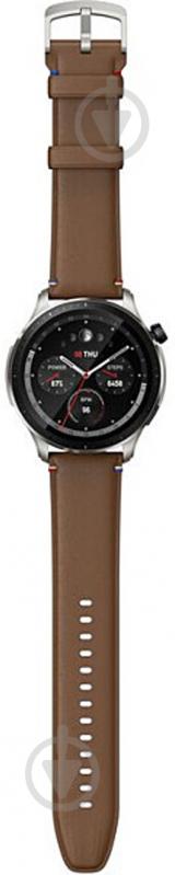 Смарт-часы Amazfit GTR 4 vintage brown leather (955545) - фото 6