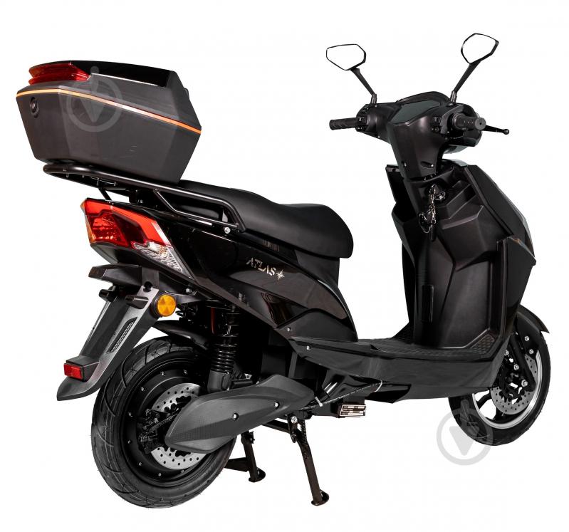 Электроскутер ATLAS Spider 2 Box 2000W Plus Black - фото 2