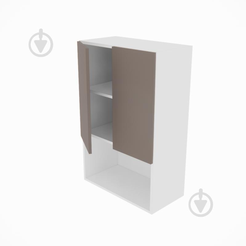 Шкаф верхний Софи (В 60 2Д п/микровол. (920)) глиняный серый/белый Світ Меблів - фото 2