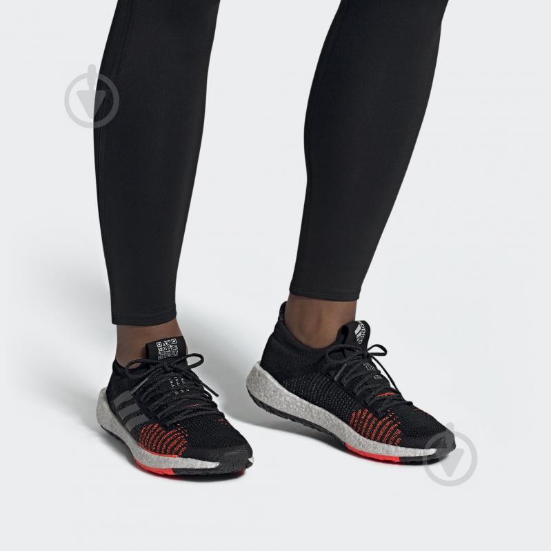 Кроссовки мужские Adidas PulseBOOST HD m F33909 р.45 1/3 черные - фото 11