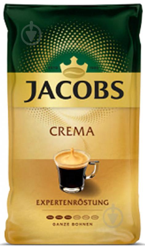 Кава в зернах Jacobs Crema 500 г 8711000539156 - фото 1